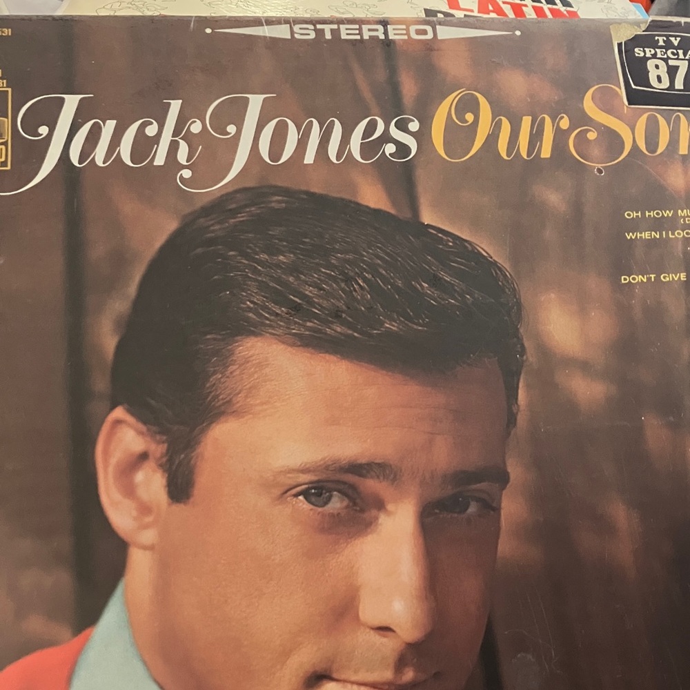 Jack Jones 'Our Song' Vinyl Record